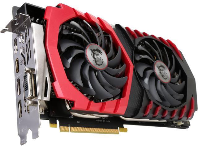 MSI GeForce GTX 1080 Video Card GTX 1080 GAMING X 8G