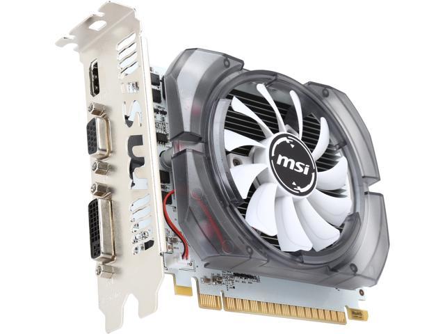 MSI GeForce GT 730 2GB DDR3 NVIDIA PCI Express 2.0 HDMI DVI VGA 1080p HD