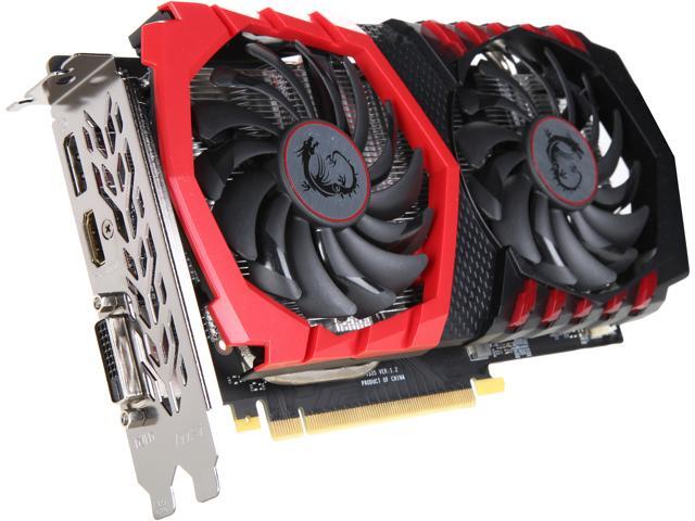 MSI GeForce GTX 1050 Ti Video Card GTX 1050 Ti GAMING X 4G