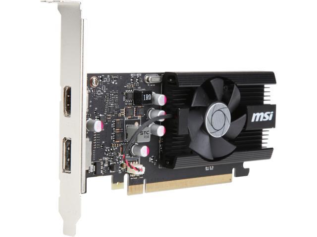 NeweggBusiness - MSI GeForce GT 1030 2GB DDR4 PCI Express 3.0 x16 ...