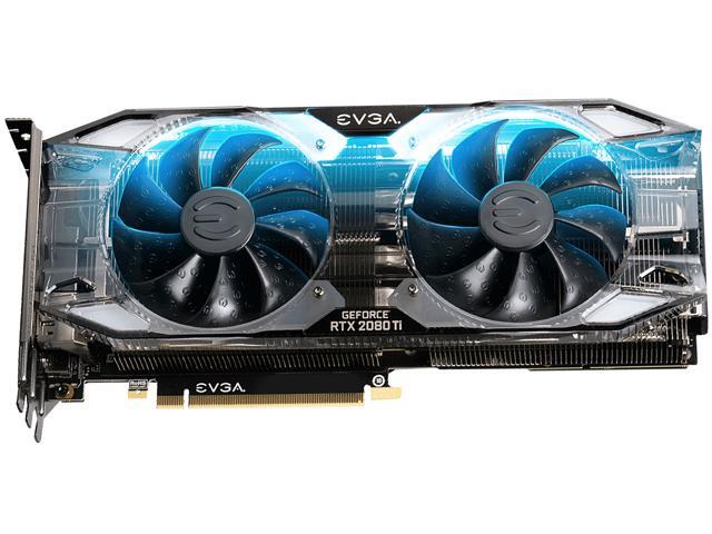 EVGA GeForce RTX 2080 Ti XC ULTRA GAMING Video Card 11G-P4-2383-RX 11GB GDDR6 Dual HDB Fans & RGB LED