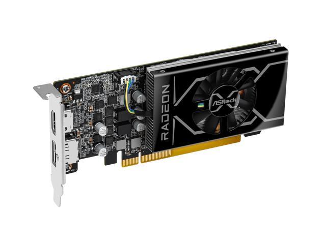 NeweggBusiness - ASRock Low Profile Radeon RX 6400 4GB GDDR6 PCI