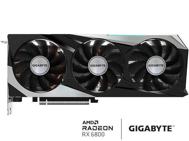 GIGABYTE Radeon RX 6800 GAMING OC 16G Graphics Card, WINDFORCE 3X Cooling System, 16GB 256-bit GDDR6, GV-R68GAMING OC-16GD Video Card, Powered by.