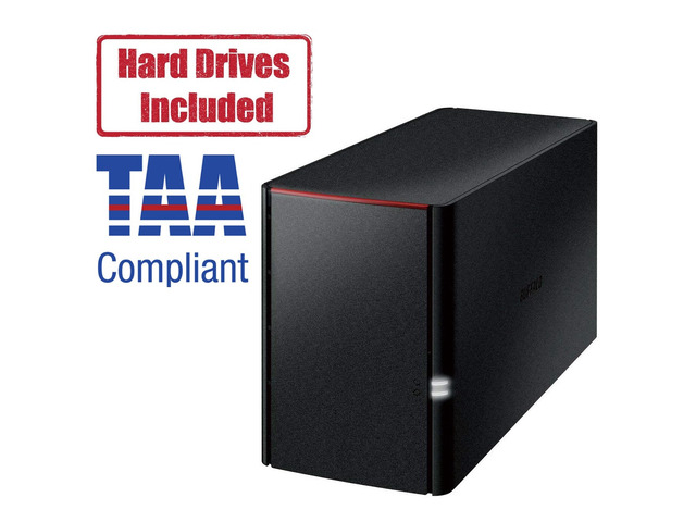 NeweggBusiness - BUFFALO LinkStation 220 2-Bay Personal Cloud
