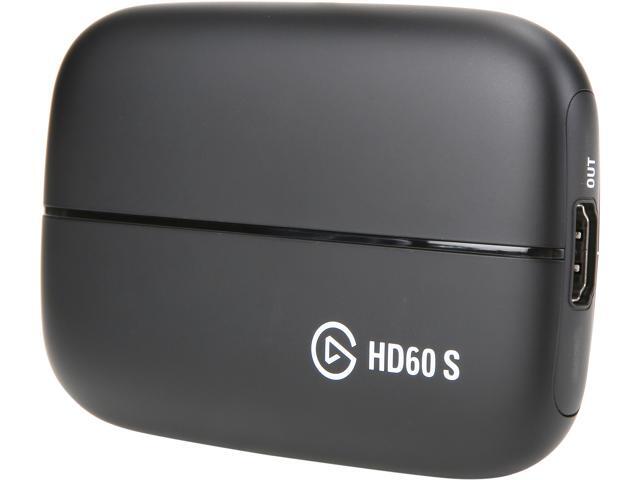 Elgato Game Capture HD60 S - Stream, Record and Share Your Gameplay in 1080p 60 FPS, Superior Low Latency Technology, USB 3 0, For PS4, Xbox One and