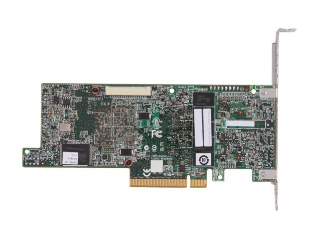 LSI MegaRAID SAS 9266-8i Storage Controller - 8-Port 6Gb/s RAID Card With 1GB Cache
