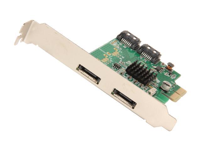 Carte contrôleur PCIe eSATA 3.0 - Marvell - 88SE9128-NAA2 - 2 Ports