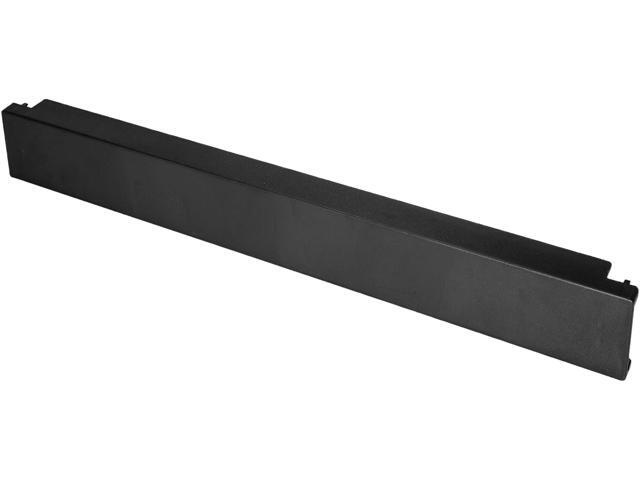 StarTechcom Blanking Panel - 10 Pack - 1U - 19 in - Steel - Black - Blank Rack Panel - Filler Panel - Rack Mount Panel
