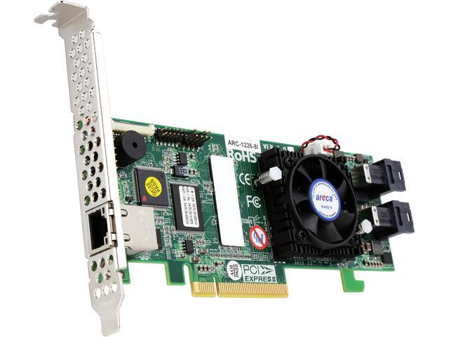 NeweggBusiness - Areca ARC-1226-8i 8-port PCIe 3.0 internal 12Gbps
