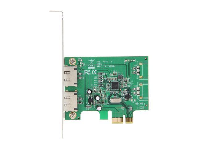 III 6.0 Gbps PCI Express Card HP1-SS3 Mediasonic ProBox 2 Port External SATA 3 