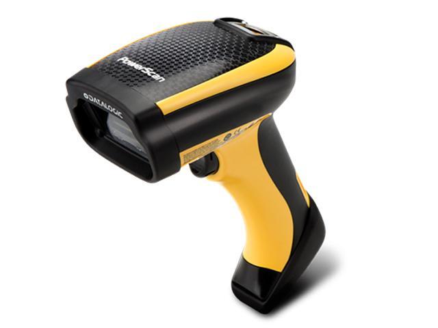 Datalogic PowerScan PD9330 Industrial Corded Laser Barcode Reader Auto Range RS-232/KBW/USB Yellow/Black - PD9330-AR