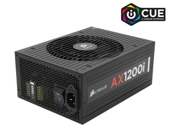 Bule Hvile Vedholdende NeweggBusiness - CORSAIR AXi Series AX1200i Digital 1200W 80 PLUS PLATINUM  Haswell Ready Full Modular ATX12V & EPS12V SLI and Crossfire Ready Power  Supply with C-Link Monitoring and Control
