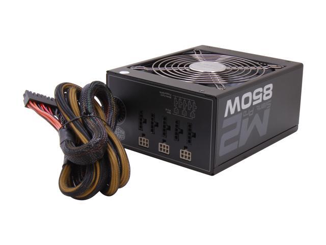 NeweggBusiness - Master M2 - 850W Power Supply with 80 PLUS Silver Certification and Semi-Modular Cables