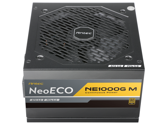 NeweggBusiness - ANTEC NeoECO Series NE1000G M ATX3.0, 1000W Full 