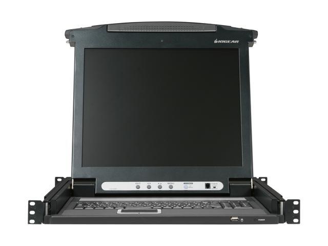IOGEAR GCL1800 17' LCD KVM Combo Console
