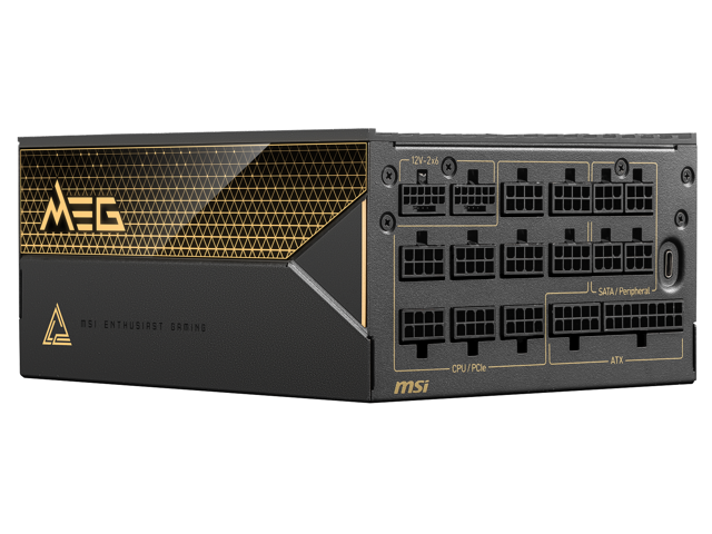 NeweggBusiness - MSI MEG Ai1600T PCIE5, Fully Modular Gaming 1600W NeweggBusiness - MSI MEG Ai1600T PCIE5, Fully Modular Gaming 1600W