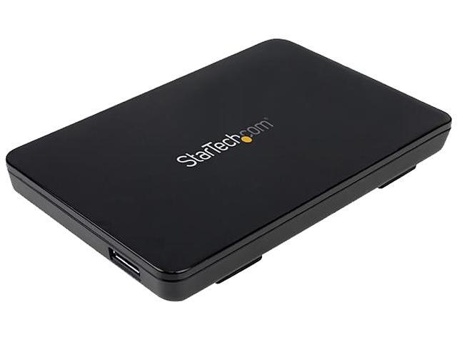 StarTech.com USB 3.1 Gen 2 (10 Gbps) Tool-free Enclosure for 2.5' SATA Drives