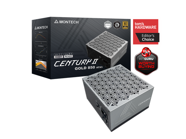 NeweggBusiness - MONTECH CENTURY II - 850W High-End ATX Gaming
