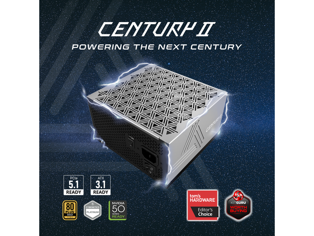 NeweggBusiness - MONTECH CENTURY II - 1050W High-End ATX Gaming