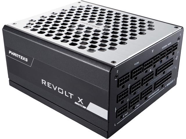 NeweggBusiness - Phanteks Revolt X PH-P1200PS 80PLUS Platinum, 1200W,  Patented Power Splitter Technology, Fully Modular, Dual System Support