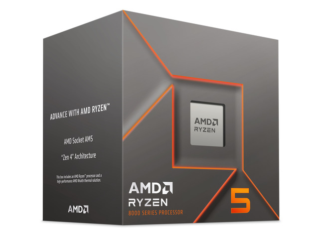 新品未使用 AMD Ryzen 5 8400F AM5 CPU NeweggBusiness - AMD Ryzen 5 8400F (4.2 GHz) - Ryzen 5 8000 Series