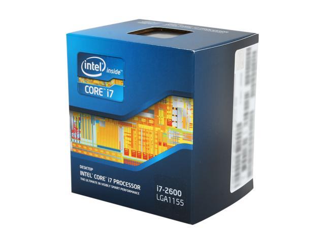 Intel BX80623I72600 Core i7-2600 Quad-Core Processor 3.4 GHz 8 MB Cache LGA  1155