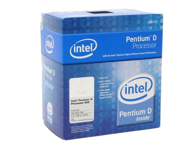 Intel pentium 805 какой сокет