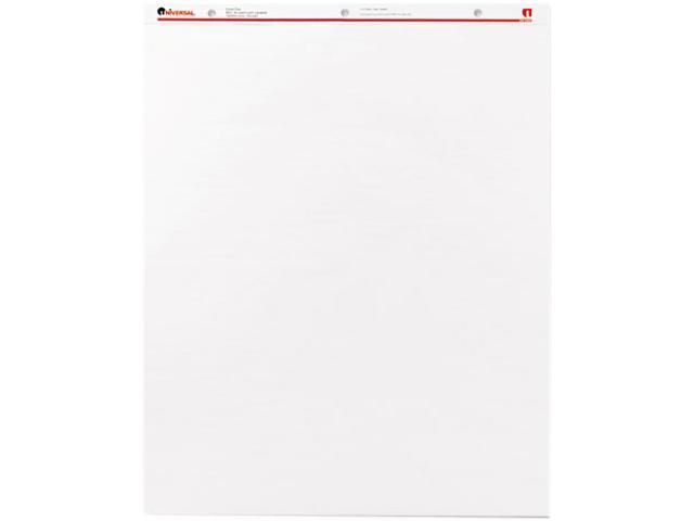 Universal 35600 Recycled Easel Pads, Unruled, 27 x 34, White, 50