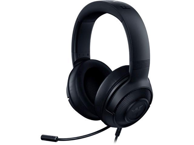 Razer Kraken X Gaming Headset - 71 Surround Sound - Ultra-light - Classic Black