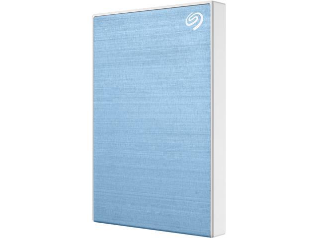 Seagate Backup Plus Sthp4000402 4 Tb Portable Hard Drive - 25' External - Light Blue