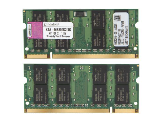 NeweggBusiness - Kingston 4GB (2 x 2GB) DDR2 800 (PC2 6400) Dual 
