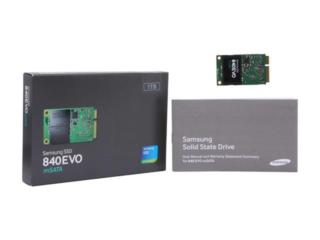 NeweggBusiness - SAMSUNG 840 EVO mSATA 1TB SATA III TLC Solid State Drive (SSD) MZ-MTE1T0BW