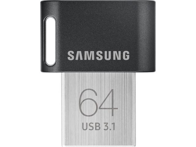- Samsung 64GB FIT Plus USB 3.1 Flash Drive, Speed Up 200MB/s (MUF-64AB/AM)