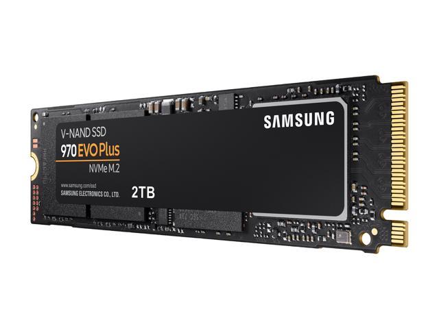 Neweggbusiness Samsung 970 Evo Plus M 2 2280 2tb Pcie Gen 3 0 X4 Nvme 1 3 V Nand 3 Bit Mlc Internal Solid State Drive Ssd Mz V7s2t0b Am