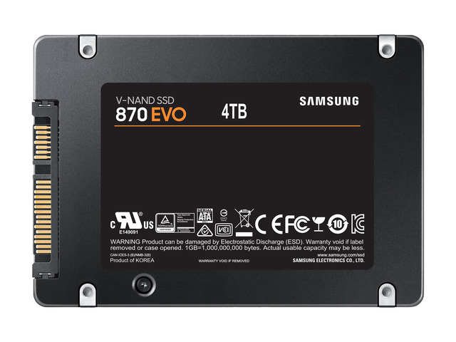 NeweggBusiness - SAMSUNG 870 EVO 4TB 2.5 Inch SATA III Internal