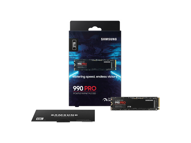 NeweggBusiness - SAMSUNG 990 PRO 2TB SSD, PCIe Gen4 M.2 2280, Seq
