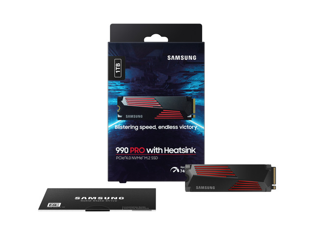 NeweggBusiness - SAMSUNG SSD 990 PRO with Heatsink 1TB, PCIe 4.0