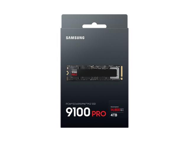 NeweggBusiness - SAMSUNG SSD 9100 PRO 4TB, PCIe 5.0x4 M.2 2280