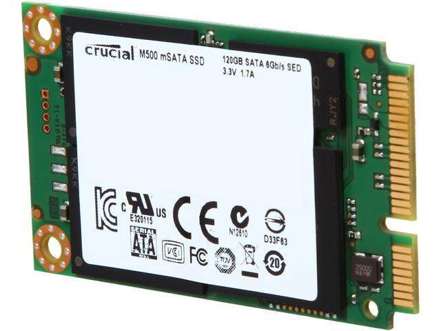 NeweggBusiness Crucial M500 CT120M500SSD3 120GB (mSATA) MLC Internal Solid State Drive (SSD)