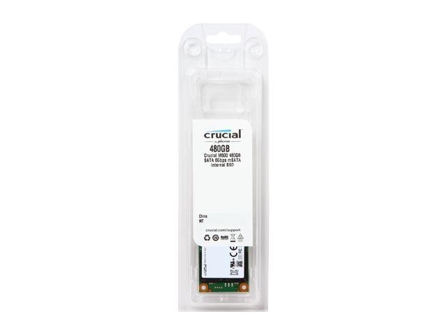 NeweggBusiness Crucial CT480M500SSD3 480GB Mini-SATA (mSATA) MLC Internal Solid Drive (SSD)
