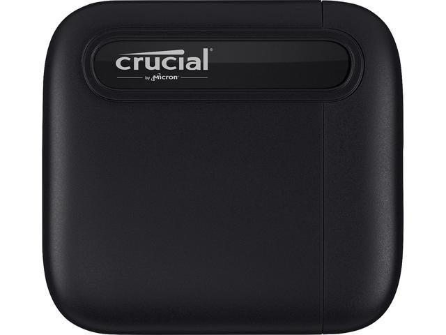 NeweggBusiness - Crucial X6 1TB Portable SSD - Up to 800 MB/s - USB 3.2 -  External Solid State Drive, USB-C - CT1000X6SSD9