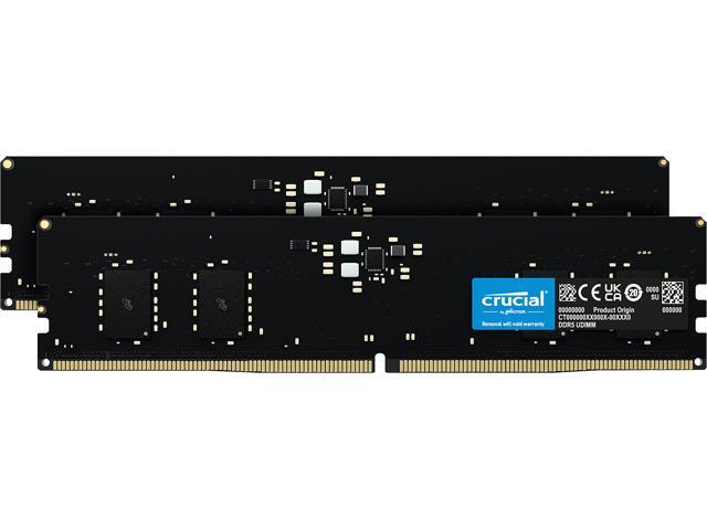 NeweggBusiness - Crucial 32GB (2 x 16GB) 288-Pin PC RAM DDR5 NeweggBusiness - Crucial 32GB (2 x 16GB) 288-Pin PC RAM DDR5