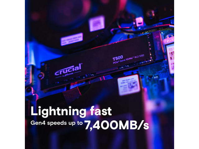 NeweggBusiness - Crucial T500 1TB Gen4 NVMe M.2 Internal Gaming