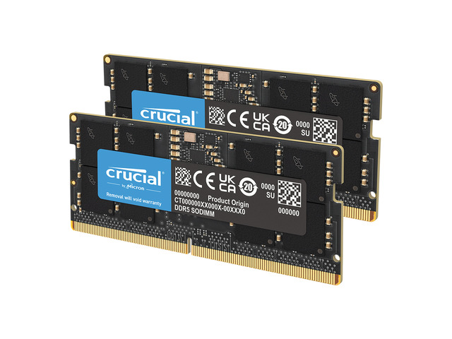 RAM DDR5 Kingston FURY Pour PC Portable - 8GB à 64GB, 4800-5600 MHz, SO-DIMM, Neuf Lot