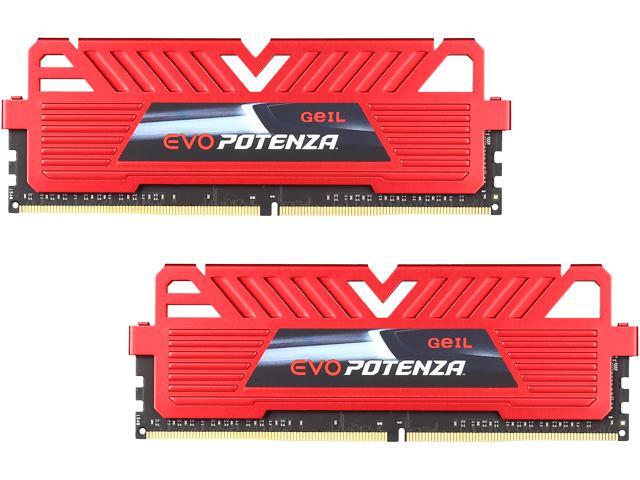 NeweggBusiness - GeIL EVO POTENZA 8GB (2 x 4GB) DDR4 2400 (PC4