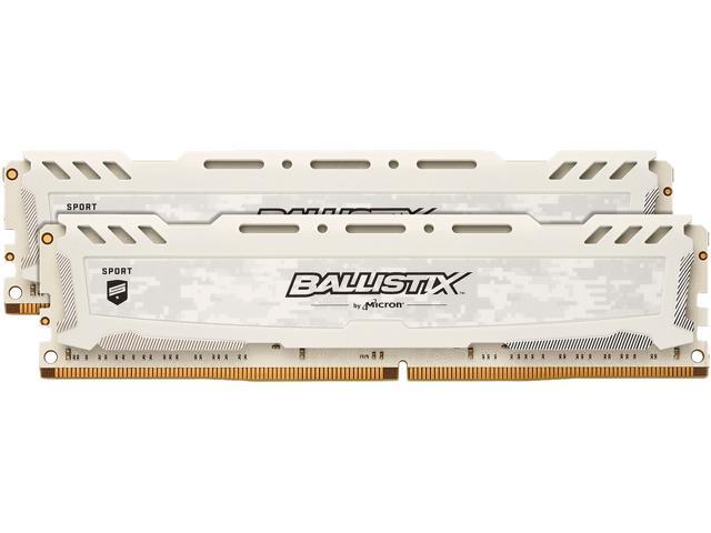 Neweggbusiness Ballistix Sport Lt 8gb 2 X 4gb 2 Pin Ddr4 Sdram Ddr4 2666 Pc4 Memory Desktop Memory Model Bls2k4g4d26bfsc