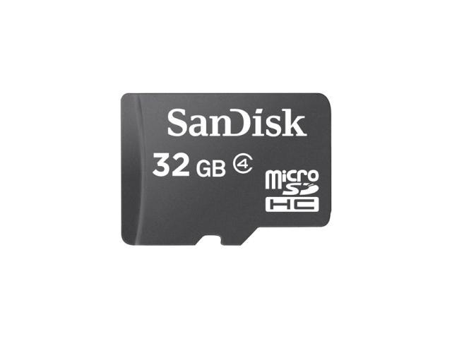 SanDisk - flash memory card - 32 GB - microSDHC - SDSDQ-032G-A46 - Memory  Cards 