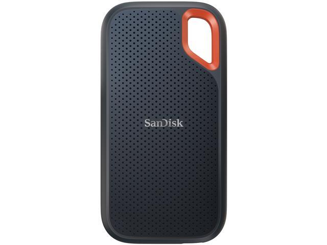 NeweggBusiness - SanDisk 2TB Extreme Portable SSD - Up to 1050MB/s USB-C, USB 3.2 Gen 2 - State - SDSSDE61-2T00-G25