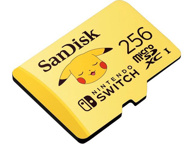 Nintendo Switch SDS Amazon.com: SanDisk 256GB Pokémon Pikachu microSDXC Card