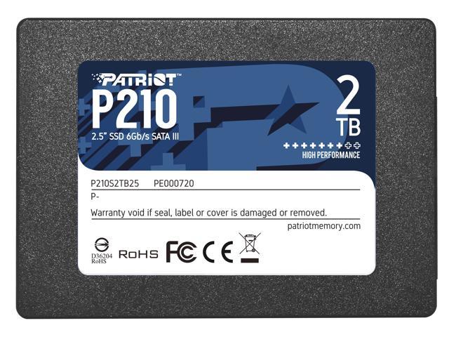 SSD 2TB SATA 3 6Gb/s 520MBPS 2,5 7MM P210S2TB25 PATRIOT - Express